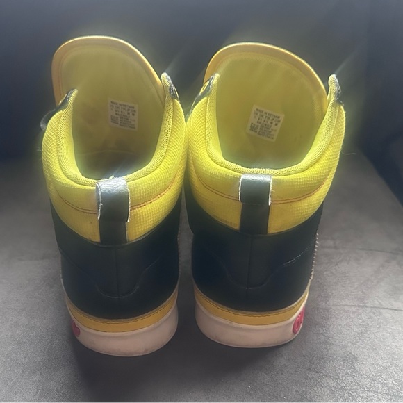 adidas Black and Yellow Athletic Shoes - Picture 3 of 6